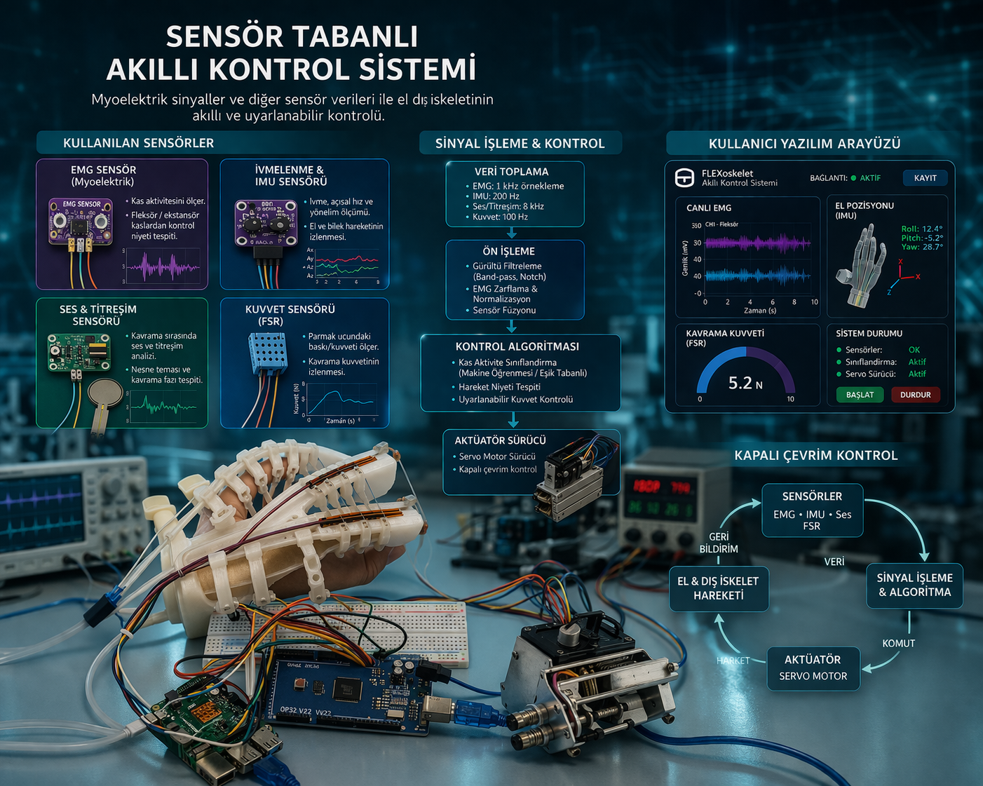 Sensör Tabanlı Akıllı Kontrol Sistemi